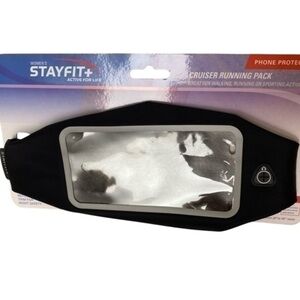 Amazon StayFit+ Cell phone Black Nylon Fanny pack